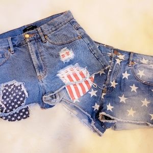 Denim Shorts (set of 2)